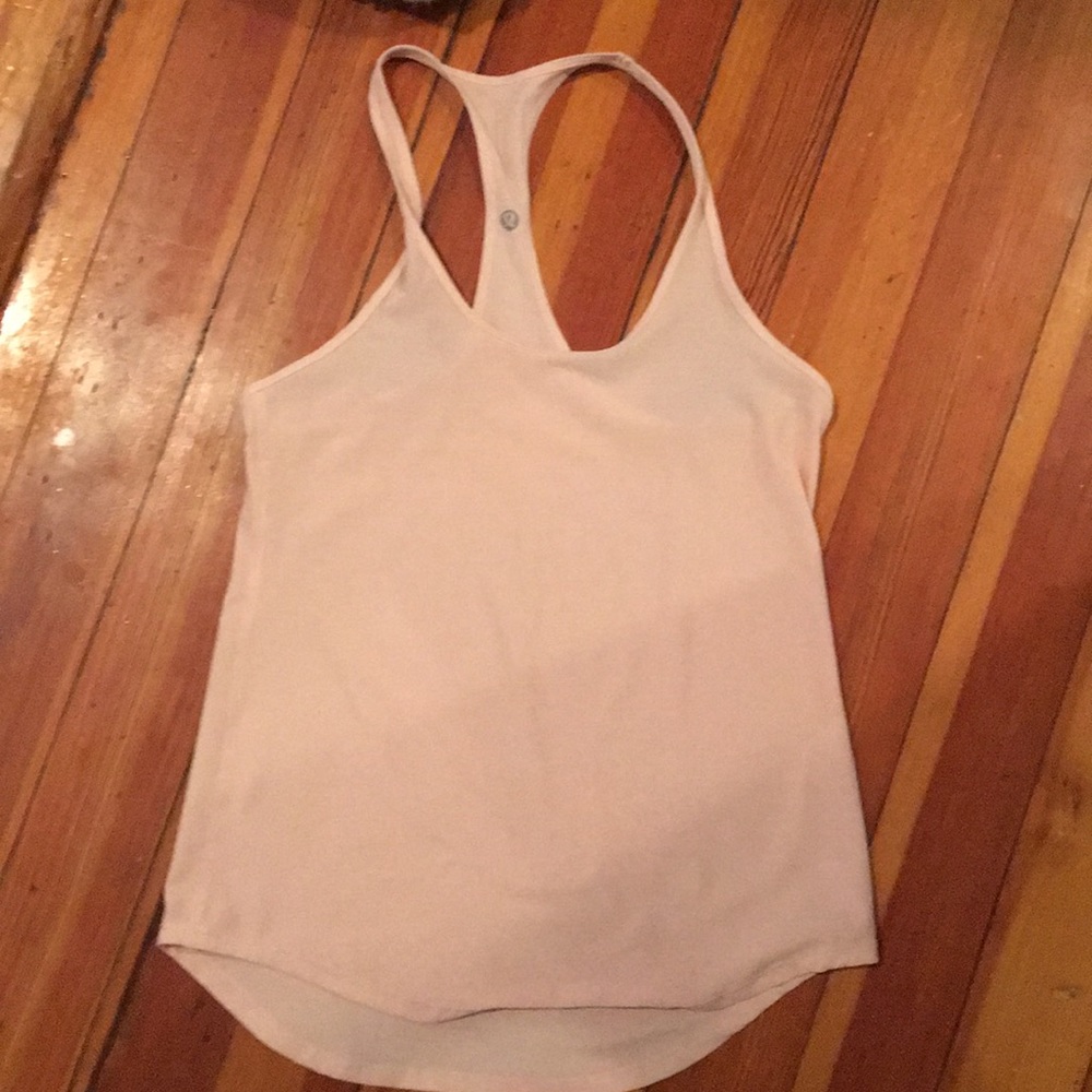 Lulu lemon tank. Light pink